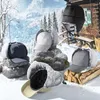 Män vinter Trapper Trooper Earflap Warm Russian Waterproof Ski Hat Bomber Cap Ear Protectors Big Size Baseball Hats 240104