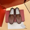 Modello L Scarpe in pelle di marca Moda Tacco basso Abito con frange Brogue Stivaletti primaverili Vintage classico maschile Casual taglia 38-46