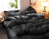 Nordic Bed Duvet Cover 220x240 King Size Comforter Quilt Luxury Flannel Velvet Double 150 y 2112241513452