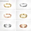 4mm 5mm 6mm Clássico Parafuso Anel de Amor Anéis de Designer de Moda para Mulheres Mens Jóias 18k Ouro Prata Diamante Luxo Jewerlys Deisgners Menina Homem Presentes de Natal ERBK