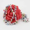 Keshi – pendentifs de couleur mixte 6mm, 2 rangées de jolis colliers de perles d'eau douce naturelles blanches, bijoux pour femmes