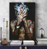 Wiz Khalifa Rap Music Hiphop Art Fabric Print Print Print Print Wall Picture for Living Room Decor Canvas Painting Pasters and Prints3431680