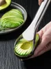 Avocado Knife Gadget Stainless Steel Cutter Kitchen Gadgets Fruit Cutting Artifact All for Kitchen and Home Dragon Fruit Slices 240105