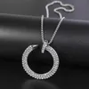 Designer Screw Pendant Necklace Love Series Fashion Luxury Jewelrys Carer Original Trendy 18K Gold Diamond for Women Men Necklace Silver Jewelry Necklaces T9JM
