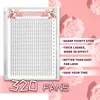 FinyDreamy 5 PCS Premade Easy Fan 1600 Volume Fan Valse C/D Nertsen Cilia Russische 16 Rijen Individuele Wimpers Verlenging Groothandel 240104