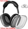 44 oder Max Bluetooth -Ohrhörer -Kopfhörerzubehör transparent TPU Solid Silicon Waterfof Protective Case Airpod Maxs Kopfhörer Headphones Headset Cover Ca 955