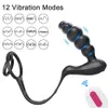 Male Prostate Massager Wireless Remote Vibrator Butt Plug for Men Gay Prostate Stimulator Sex Toy for Couples 240105
