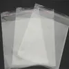 Clear Self-adhesive Cello Cellophane Bag Self Sealing Plastic Bags for Packing Resealable Packaging Bag Pouch Ddwlo