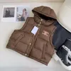 Designer men's down jacket Autumn/winter New Functional Bread Coat Loose Shoulder Drop Detachable Sleeves Reduced Vest Luxury
