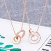 Designer Screw Pendant Necklace Love Series Fashion Luxury Jewelrys Carer Original Trendy 18K Gold Diamond for Women Men Necklace Silver Jewelry Necklaces NBBO