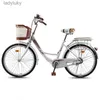 Cyklar Hot Selling City Bike Cycle Women's Children's Cruiser Cykel med bakre rack/billig klassisk Retro Dutch Carbon Ladies City Cyclel240105