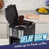 Cafeteiras Mr. Coffee 12 Cup Speed Brew Coffee Maker com função descafeinadaL240105