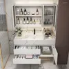 Bathroom Sink Faucets Stone Plate Cabinet With Mirror Washstand Wash Basin Combination Custom Corner Cutting Accessories