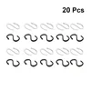 Hooks 2 Set/20 Hook Layout Props Coat Hanger Mini Shaped Clothing Rack Kitchen House Type