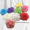Decorative Flowers Stunning Simulation Of 8cm Stem PE Roses With Foam Flower Heads For Unforgettable Wedding Decor