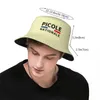 Berets Picole Nationale Bob Bucket Hat Print für Männer Frauen Outdoor Panama Angelkappe Fischerhüte