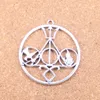 Charms 12pcs Death Libra 46x42mm Antique Pendants Vintage Tibetan Silver Jewelry DIY For Bracelet Necklace