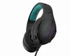 Mobiltelefonörlurar Thunderobot H21 Wired Gaming USB Headset Vete Color RGB Phantom Light Full Finger Type Anti-Noise Microphone Virtual 7.1 Sound YQ240105