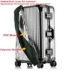 Copertura antipolvere protettiva trasparente in PVC per bagagli Custodia trolley impermeabile elastica Borse da pioggia Accessori per valigie da viaggio Prodotto 240105