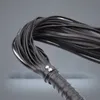 New 68CM Genuine Leather Tassel Whip With Handle Flogger Equestrian Whips Teaching Training Riding Whips1381651