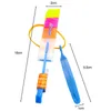 10 szt. LED LUMINY LUKA Outdorek Flash Light Latające strzałki Latające zabawki Helikopter Proca Katapulta dla dzieci dorośli rekwizyty Zabawki 240105