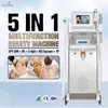 Cost Effective 5 In 1 IPL OPT Laser Tattoo Removal Machine RF Face Lifting ND Yag Laser Hair Removal Equipment Beauty Salon Use 2 Years Warranty