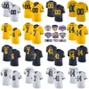 Fútbol Michigan Wolverines College 14 Roman Wilson Jerseys 6 Cornelius Johnson 25 Junior Colson 23 CJ Stokes 7 Donovan Edwards Isaiah Gash Número de nombre personalizado