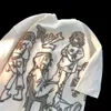 Мужские футболки Готическая уличная одежда Модные футболки для мужчин и женщин Негабаритные свободные футболки с анимационным принтом и графическим принтом Винтажные топы Harajuku для пар Y2k T240105