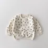 MILANCEL Set di abbigliamento per neonati Completo a cuore per bambini Ragazzi Felpa con cappuccio Completo per bambine Abbigliamento casual 240104