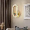 Vägglampa Modern LED inomhusbelysning som används för familjens säng hem dekoration sovrum vardagsrum kreativt