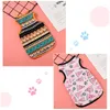 Dog Apparel Summer Cat Vest Cute Pet Clothing For Small Dogs Vests Thin Puppy T-shirt Cool Breathable Pug More Print Styles Pets Costume