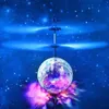 LED Orb Flying Ball Hand Controlled Plastic Spinner Flying Ball Remote Control Toys Hover Mini Drone USB Powered for Kids Adults 240105