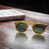 Vintage rond O'malley lunettes de soleil hommes femmes classique marque concepteur 2020 célébrité nuances Ov5183 lunettes de soleil polarisées 3370