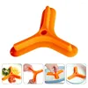 Séparateur en Silicone de qualité chevrons, 1 pièce, fourniture domestique (Orange)