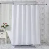 Toaleta poliestru el solidny kolor łazienkowy zasłona wodoodporna mączkowca gęstwy zestaw prysznicowy 240105