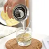 Caraffa in vetro trasparente con coperchio in acciaio inossidabile Caraffa per acqua Decanter in vetro Succo di latte Brocca Regali Bottiglia d'acqua Bollitore 1L / 1,5L 240105