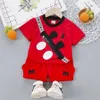 Kinder jungen baby anzug 2023 neue sommer mode baby kleidung kinder Koreanischen stil hübscher zwei-stück anzug