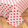 Kuup Strawberry Bedding Set Double Sheet Soft 3/4pcs Bed Sheet Set Duvet Cover Queen King Size Comforter Sets For Home For Child 240105