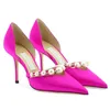 С дизайнерскими каблуками свадебные женские роскошные туфли обувь высокие каблуки патентные кожа