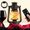 Lanternes portables télécommandations vintage Camping Lantern LED Candle Flame Tent Light Batterie de la lampe kérosène opérée NIGHT1069585