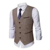 Mouwloos Heren Vest Retro Vest Herenjassen Man Jas Mannelijke Kleding Jassen Kleding Tactische Gewatteerde Heren Vesten Golf 240104