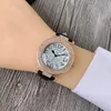 Fashion Watch Korean Authentic Women's Watch Korean Full Diamond Men's Watch Pointer Flash Waterproof Belt Watch