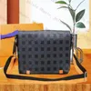 Homens Designer Bag Distrito Pasta Cross Body Bag Mulheres Tote Bolsa Bolsa De Alta Qualidade Moda Couro Messenger Crossbody Bolsas De Ombro Escola Bookbag PP518