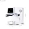 صانعي القهوة BQZ 20BAR آلة صنع القهوة شبه التلقائية مع كوب أكثر دفئا وظيفة رغوة الحليب 1.5L خزان المياه ل espresso cappuccino lattel240105