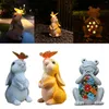 Garden Decorations Lights Statue Waterproof Ornament LED Cartoon Figure Pathway Decoration Lamp For Patio Balcony Lawn Outdoor Yard