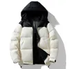 Down Jacket Men's Winter New Product Oryginalny wysokiej jakości biały kaczka Down Short Kurtka męska