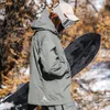 Chaquetas de esquí Hombre de invierno Chaqueta de snowboard cálida Campo de nieve Deporte al aire libre Mujeres impermeables Traje de nieve Esquí alpino Pareja Chándal de lujo Tops