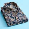 Plus storlek 5xl 2023 Summer Mens Short Sleeve Hawaiian Shirts Cotton Casual Floral Wave Regular Clothing Fashion 240105