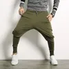 Calças masculinas cintura elástica hip hop harem homens casuais corredores 2024 outono moda harajuku carga streetwear homens sweatpants 5xl-m
