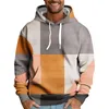 رجال الرجال 3D Cube Sweatshirts Men Geometry Hoodie Print Colorful Hoody Usisex Hip Hop Pullover Fashion Tops عالية الجودة